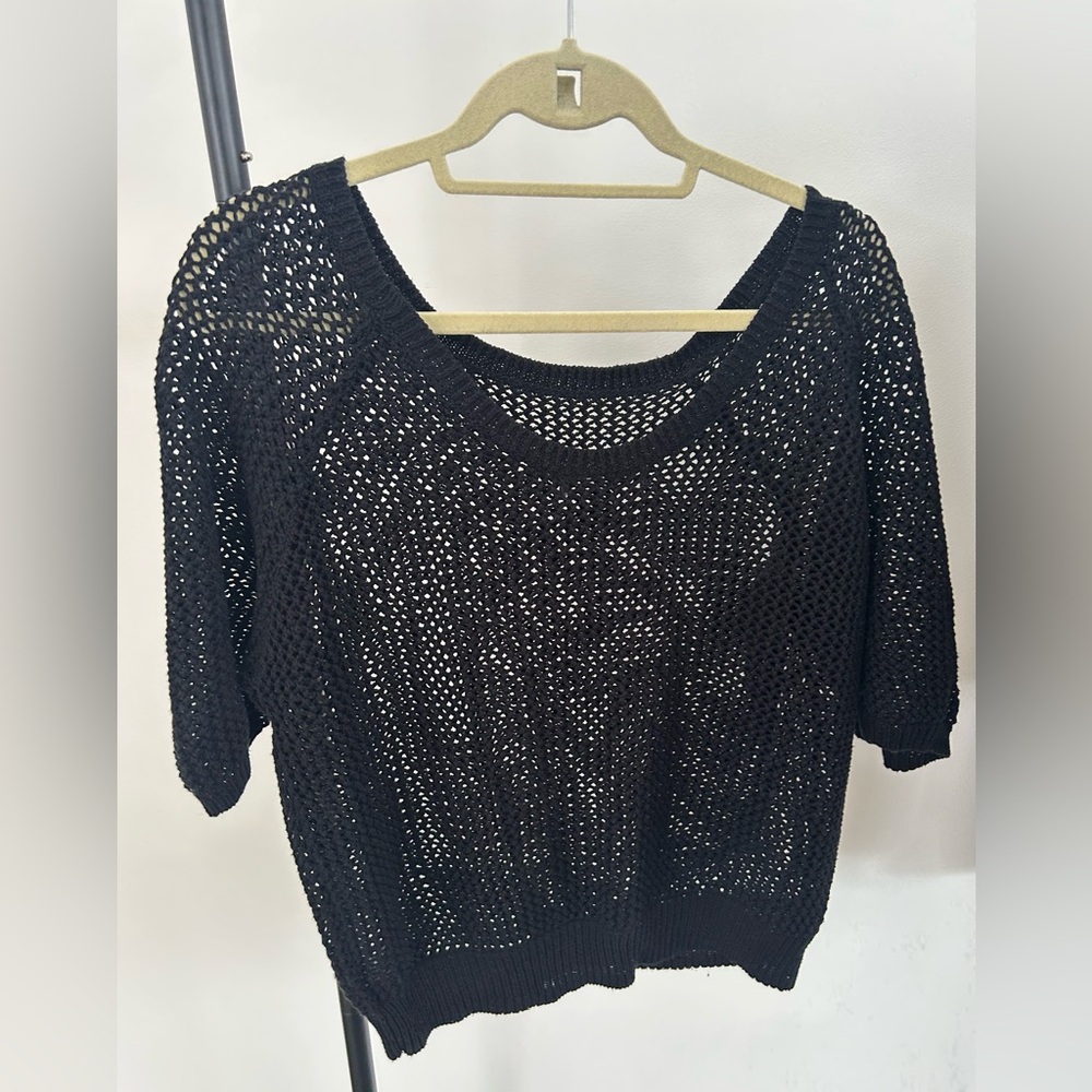 Aritzia/ Talula Black Knit Sweater